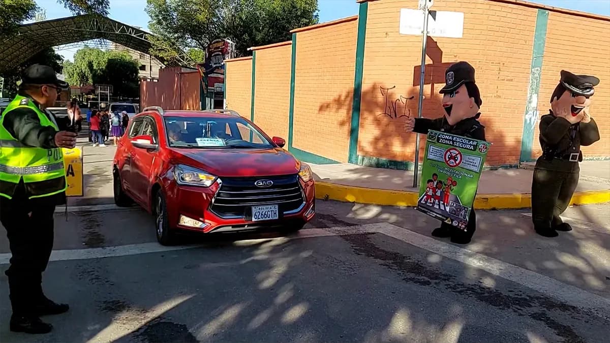 Crean brigadas de seguridad escolar en la zona norte de Cochabamba
